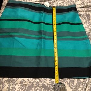 NWT Loft size 14 striped skirt